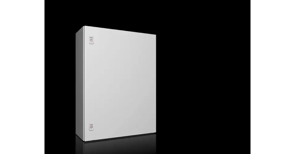 Azonnali szállítás Szekrény fali teli ajtós acél szerelőlappal 800mmx 600mmx 250mm IP66 AX 1058.000 Rittal