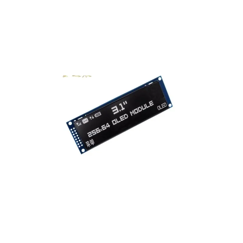 Sárga - Valódi OLED kijelző 3,12 " 256 * 64 25664 pont grafikus LCD modul kijelző képernyő LCM képernyő SSD1322 Árcsökkenés