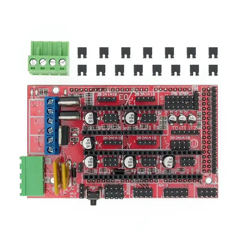 Gyors szállítás Szín: RAMPS 1.4 - RAMPS 1.4 3D nyomtató vezérlőpanel nyomtató Control Reprap MendelPrusa