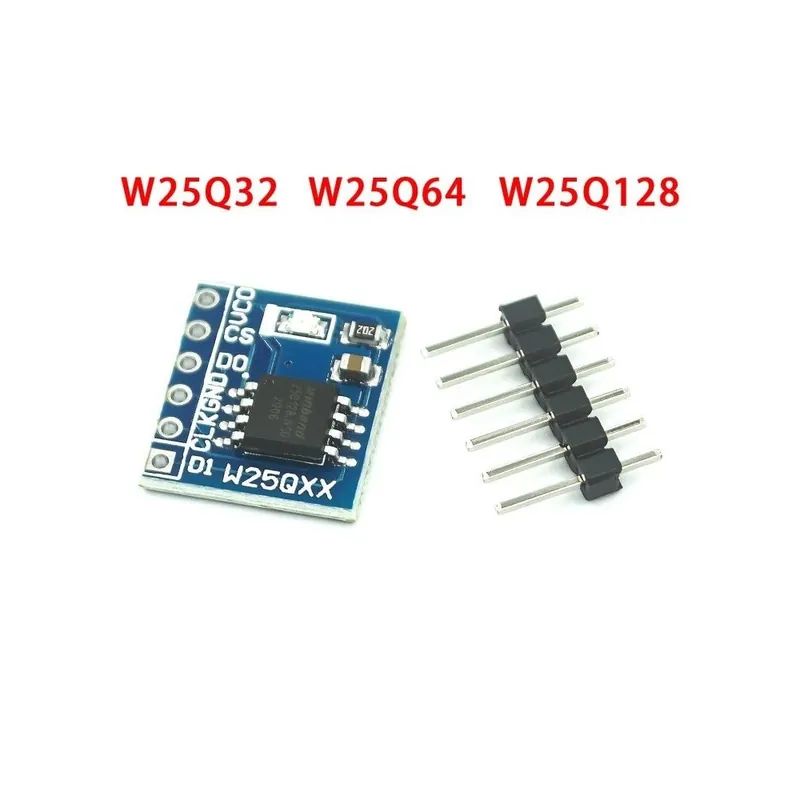 Korlátozott ajánlat W25Q32 - W25Q32 W25Q64 W25Q128 nagy kapacitású FLASH tároló modul SPI interfész BV FV STM32 kód