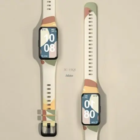 Alacsony ár Szín: 2 - Puha szilikon szíj Huawei Honor Band 6 Pro Morandi Color Style karkötő Huawei Honor Band 6Pro 6 állítható