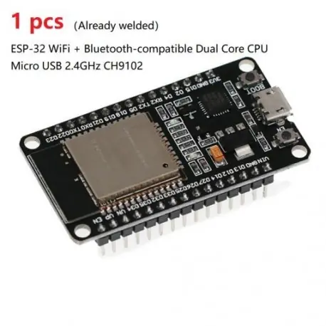 Szín: 1db WIFI BT CH9102 - ESP32 ESP-32 Fejlesztőkártya Vezeték nélküli WiFi Bluetooth-kompatibilis modul, kétmagos Korlátozott ajánlat