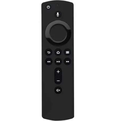 Fekete szín - L5B83H hangos távirányító csere Amazon Fire Tv 2nd 3RD Gen Stick 4K Fire TV Stick Alexa Voice Smart Search Legjobb ár