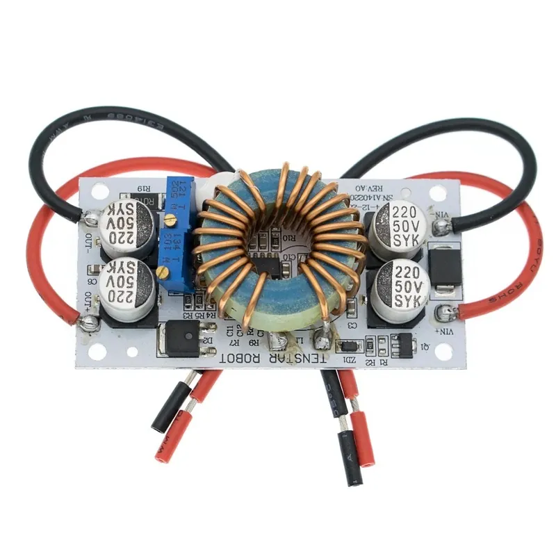 20db DC-DC boost konverter állandó áramú mobil tápegység 10A 250W LED meghajtó Korlátozott ajánlat