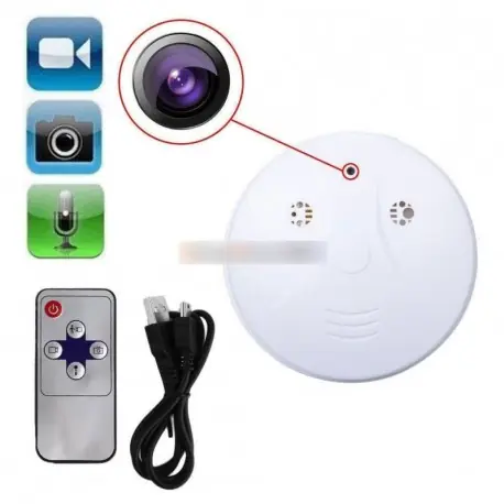 Ne maradj le Mini HD DVR kém rejtett kamera füstérzékelő jelet ad videó felvevő kamera