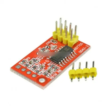 Bestseller AD7705 Kettős 16 bites ADC adat Beszerzés modul SPI pontos TM7705