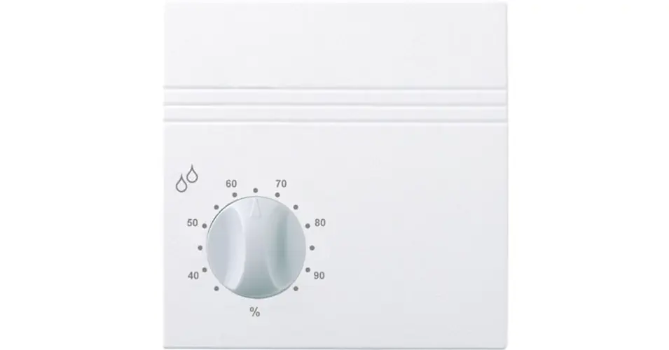 Utolsó esély Higrosztát terem 35-95%-légnedvesség 1v 5A 250V falonkívüli fehér IP30 FSR01 Thermokon