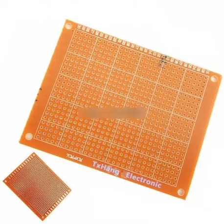 2db 7 x 9 cm-es DIY prototípus papír NYÁK forrasztható fr4 univerzális prototípus NYÁK szett Vásárlói kedvenc