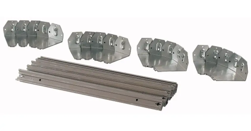 Szerelősín készlet Xboard+ rögzített mélységgel 546mmx 64mmx 116.7mm fém BPZ-DINR24S-600-B EATON Akció