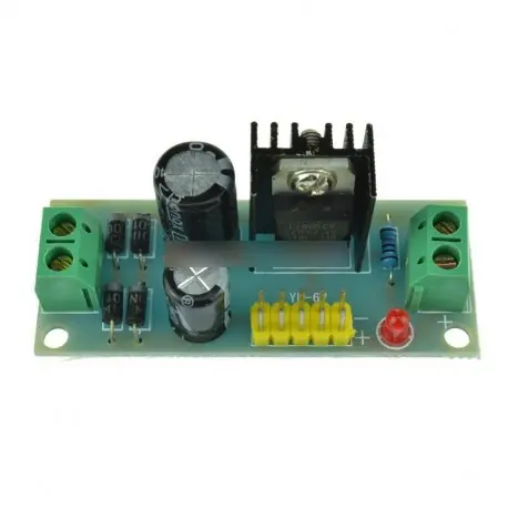 Korlátozott ajánlat 2db L7805 LM7805 step down átalakító 7.5V-35V-5V szabályozó modul
