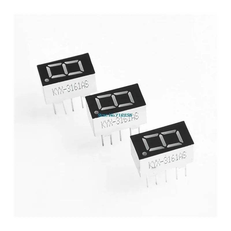 20 DB LD-3161AS 1 számjegyű 0,36" PIROS 7 SZEGMENTES LED KIJELZŐ KÖZÖS KATÓD Legjobb ár