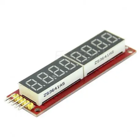 Nézd meg most Piros MAX7219 8 számjegyű LED kijelző modul digiis cső Arduino üti ellenőrzés
