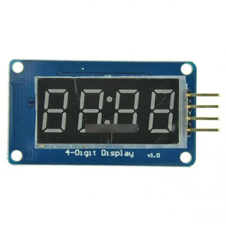 Gyors szállítás 10db 4Bits cső digiis LED kijelző TM1637 modul óra kijelző f Arduino
