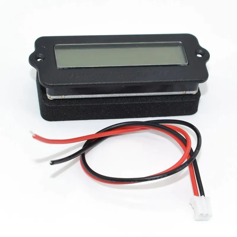 Zöld - 12V LY6W ólomsav LiPo akkumulátor kapacitás jelző LCD kijelző akkumulátor kapacitás mérő teljesítmény Akciós ár