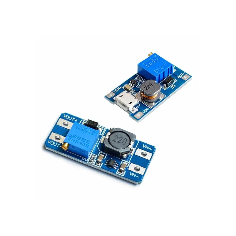 10db / tétel MT3608 2A Max DC-DC fokozódó teljesítménymodul erősítő tápegység modul Kedvezmény