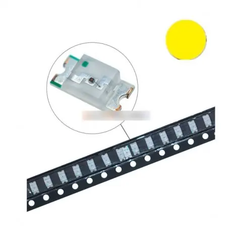 Akciós ár 20db 1206 sárga szuper fényes LED-SMD SMD izzó lámpa Light nagy fényerejű RoHs
