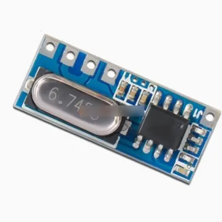 Kedvezmény 4.5-5.5V LR45B 433 MHz ASK Superheterodyne vezeték nélküli vevő modul 200 m távolságra