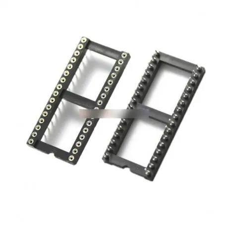 10db 32Pin DIP32 SIP kerek IC foglalat adapter Solder típus arany lemezelt megmunkált Bestseller