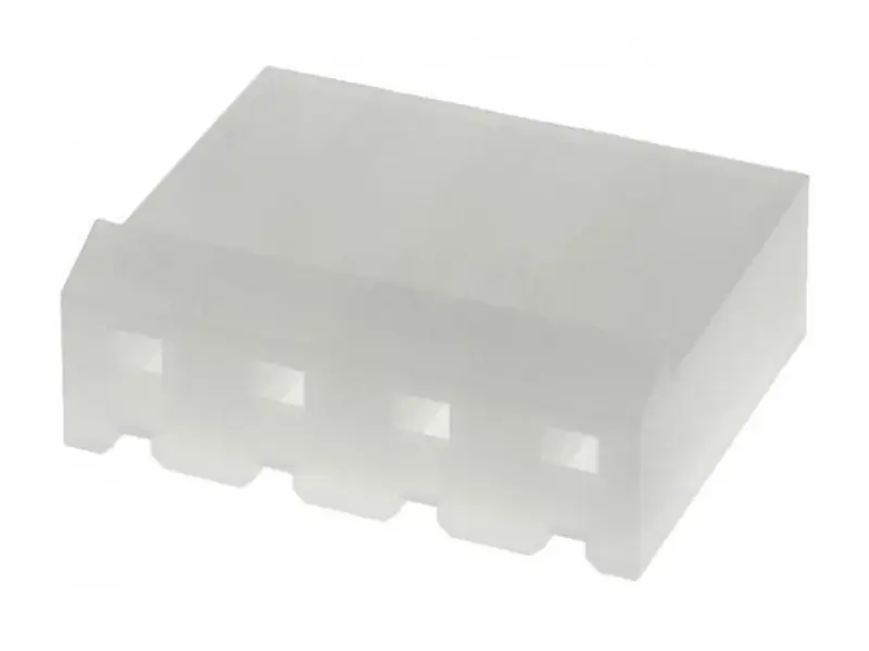 Biztonságos fizetés Egysoros csatlakozó ház 4p.táv. 5.08mm A5081H-4P