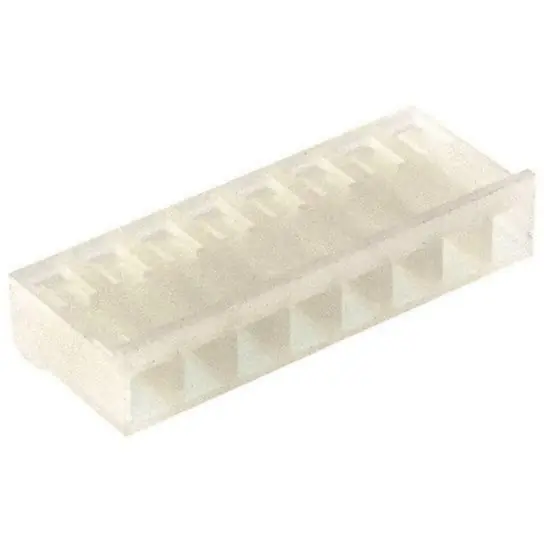 Egysoros csatlakozó ház 8p.táv. 5.08mm Molex: 10-01-3086 Kedvezmény