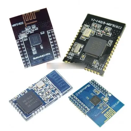 2,4 GHz-es NRF51822 YJ-14015 BLE4.0 Bluetooth hálózati 3.3V / 1,8-3,6 v kék / fekete Outlet