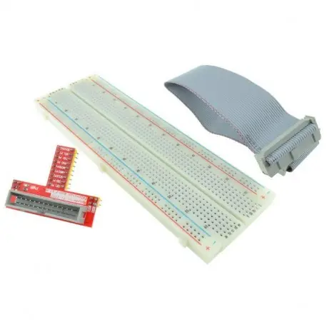 Alacsony ár Raspberry Pi GPIO hosszabbító adapter MB102 próbapanel 26pin GPIO szalag kábel A