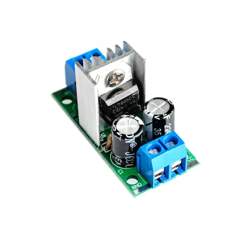 L7812 - LM7805 LM7812 DC / AC három terminálos feszültségszabályozó tápegység modul 5V 9V 12V kimenet max 1.2A Legkelendőbb