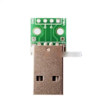 2db USB-DIP Adapter átalakító 4 pin 2.54 mm PCB tápegység DIY Szuper ajánlat