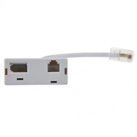 Árengedmény 1X (RJ45 csatlakozó az RJ11 BT aljzat-elosztó telefon adapteréhez T3F8)