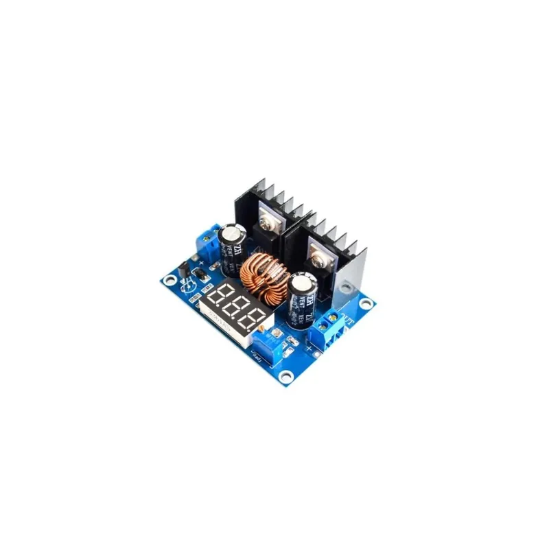 Biztonságos vásárlás XH-M404 DC DC lecsökkentő feszültségszabályozó modul DC 4-40V 8A Digitális PWM Állítható DC-DC Leléptető