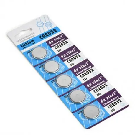 Bestseller Sok 5PCS CR2032 3V gombcellás érme akkumulátor távvezérlő játékokhoz
