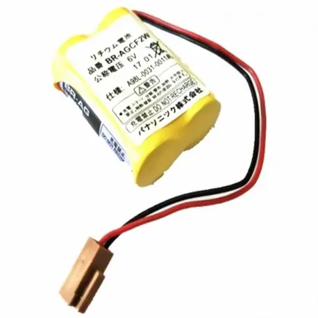 Népszerű Névleges feszültség: 6V - 20db / tétel BR-AGCF2W BR AGCF2W lítium 6V PLC akkumulátorok fekete csatlakozóval Fanuc