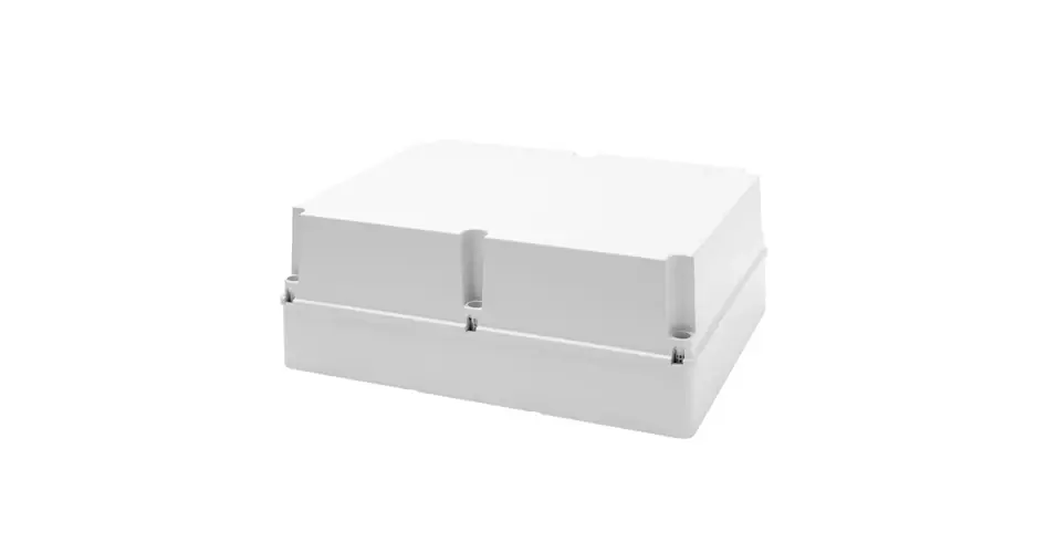 Doboz falonkívüli magasított d37 fém csavarral műanyag 396mm x 474mm 188mm szürke 44CE GEWISS Újdonság