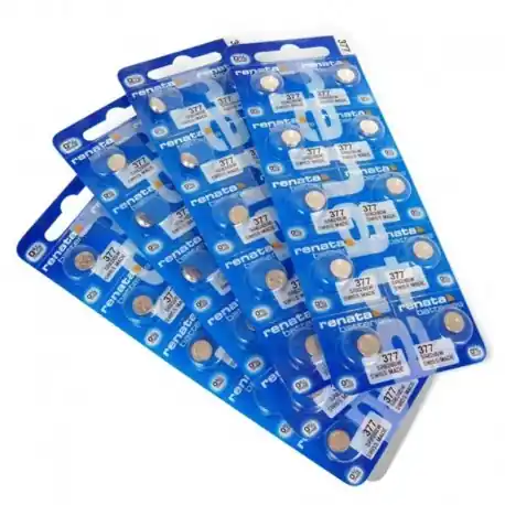 20 X renata Silver Oxide Watch Battery 377 SR626SW 626 1,55V eredeti márka renata 377 renata 626 akkumulátor Vedd meg online