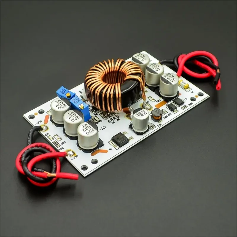 600W alumíniumlemez DC-DC Boost Converter állítható 10A fokozatú állandó áramú tápegység modul vezérelt meghajtó Kedvezményes ár