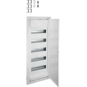 Volta kiselosztó IP30, 5x12M, süllyesztett, teli ajtós, Kedvezmény
