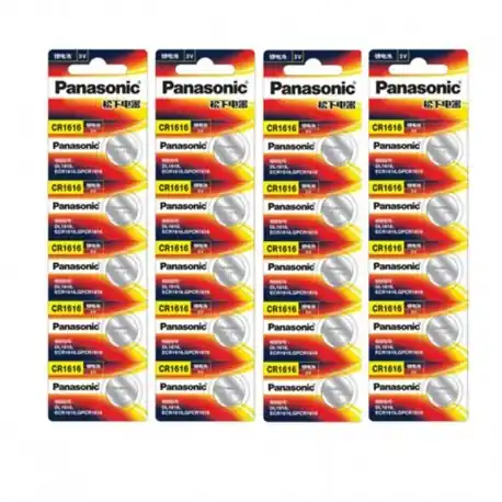 20db / tétel PANASONIC CR1616 DL1616 ECR1616 LM1616 1616 3V lítium elem cella gomb érme elem Árcsökkenés