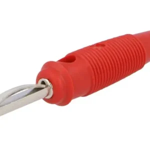 4mm banándugó piros forrasztható 60V/16A Utolsó esély