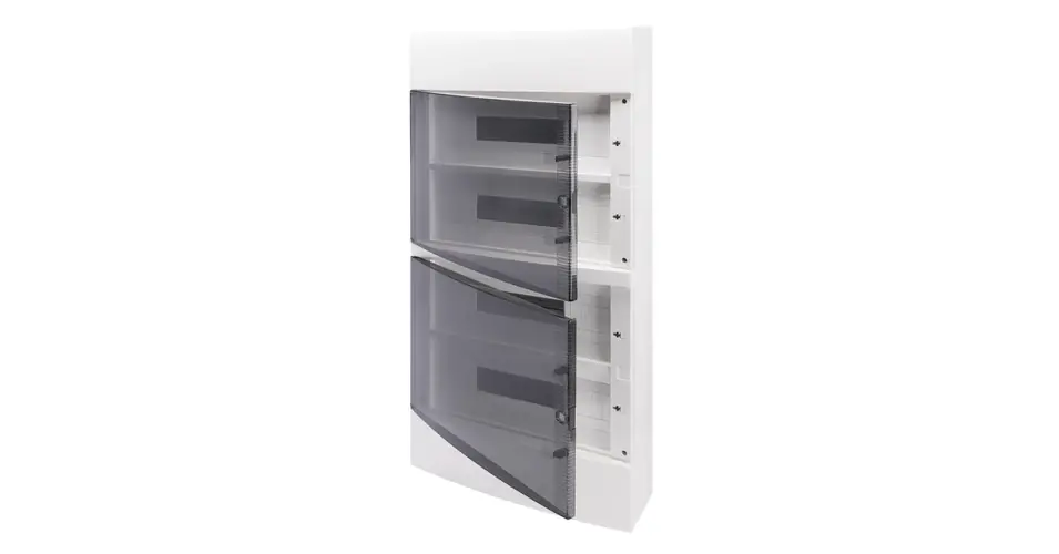 Szuper akció Kiselo. 40CD IP40 FK átl.ajtó 72M (4x18) PE/N (2 db GW40418B) sínnel GW40053BD