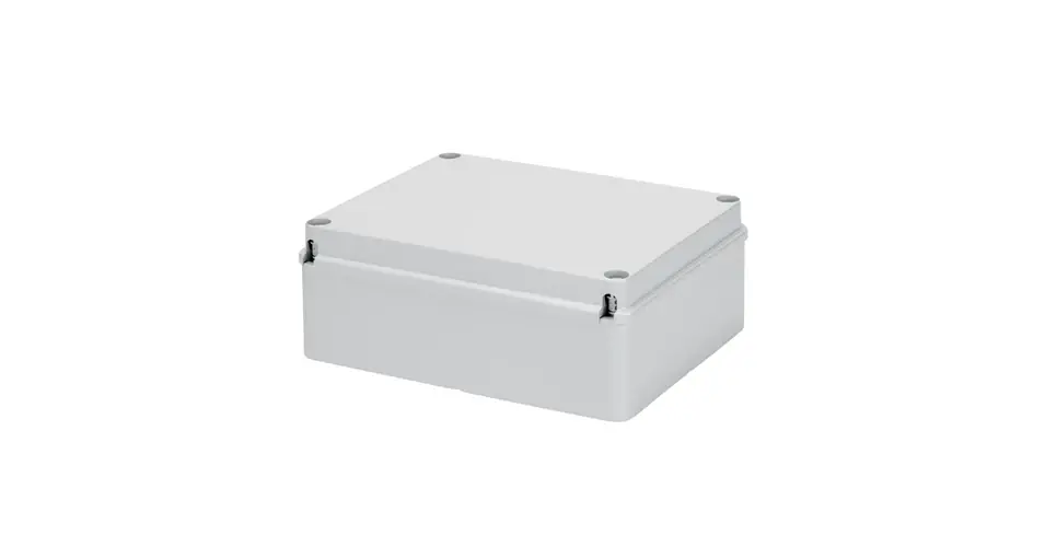 Ingyenes szállítás Doboz falonkívüli d37 fém csavarral műanyag 200mm x 254mm 98mm szürke 44CE GEWISS
