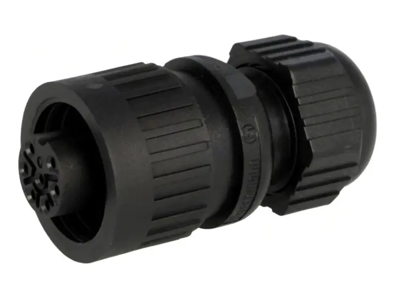 6+1 anya dugó 250V, 10A, IP67, egyenes (lengő) 934127100 Outlet