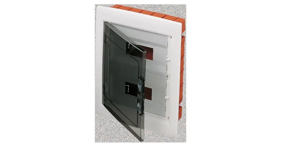 Kiselo. 40CDi IP40 SÜLLY. átl.ajtó 24M (2x12) PE/N (GW40412B) sínnel GW40606BS AKC. Árcsökkenés