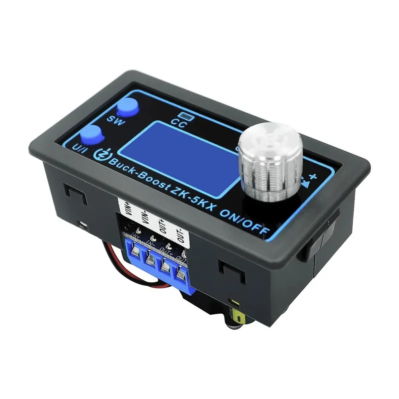ZK-5KX DC DC Buck Boost Converter CC CV 6-30V 5A 80W 5V 6V 12V 24V Power Module állítható Szabályozott laboratóriumi Kihagyhatatlan ajánlat