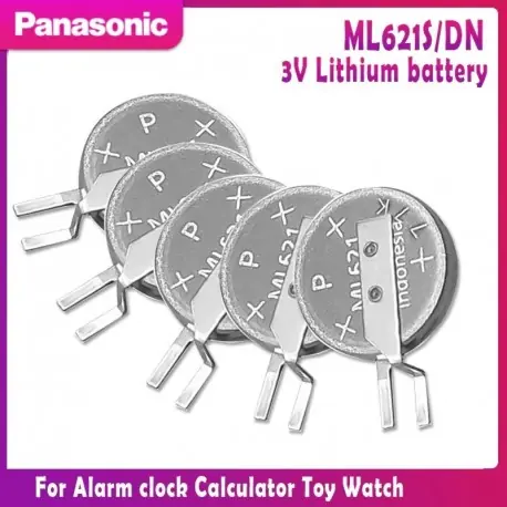 1 DB - 1-10PCS Panasonic ML621S / DN újratölthető gombelem csapokkal ML621S ML-621S ML621 ML-621S / DN 621 Játékok karóra Expressz szállítás