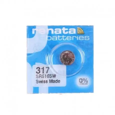 Renata LONG LASTING 317 SR516SW SR62 D317 V317 óra akkumulátor gomb érme cella svájci gyártmányú 100 eredeti Vedd meg online