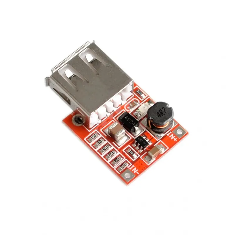 Kiárusítás 10PCS / LOT DC-DC átalakító kimenet fokozza a tápegység modulját 3V - 5V 1A USB töltő telefon MP3 MP4 esetén 96 -os