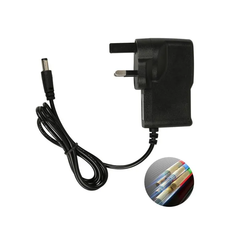 Szuper ajánlat Csomag: RGB UK csatlakozó - AC 110-240V DC 12V 1A Univerzális tápadapter Töltő adapter Eu Us LED-es fénycsíkokhoz