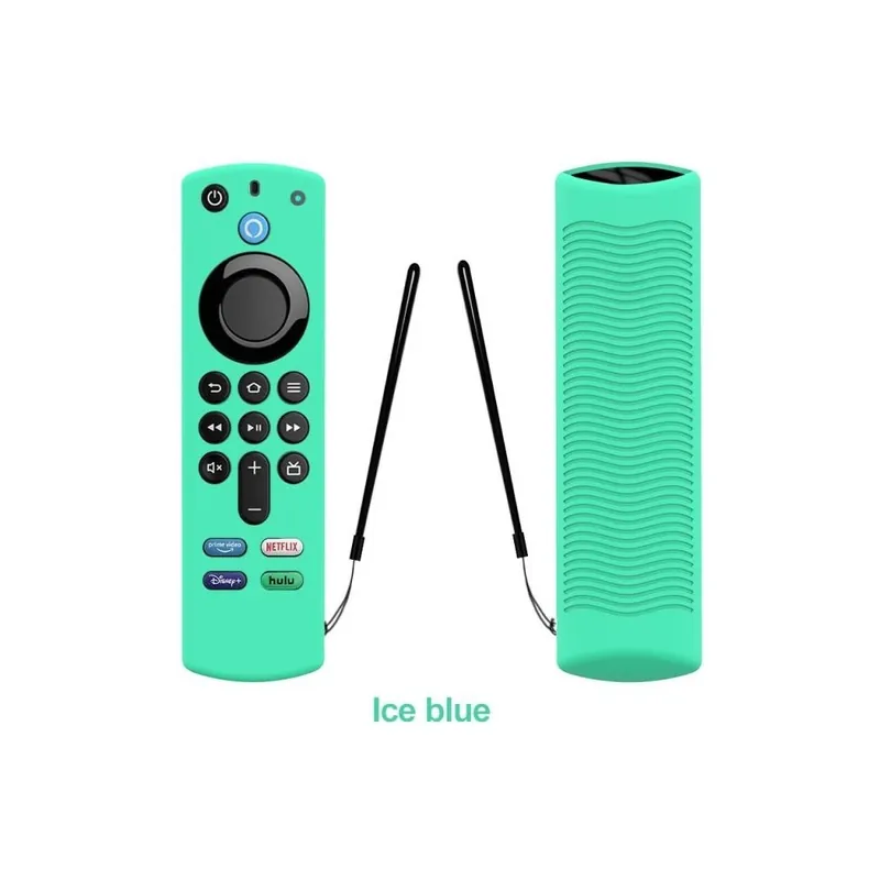 Gyors kiszállítás Szín: 05 - Szilikon távirányító burkolat az Amazon Fire TV Stick 4K 3. generációs 3. generációs kocka ütésálló