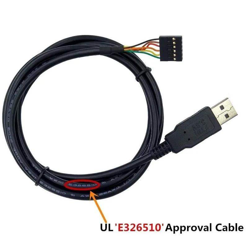 Szuper ajánlat 6 tűs FTDI FT232RL USB – TTL UART soros vezetékes adapter RS232 letöltési kábelmodul LED-jelző 3.3/5V Arduinohoz