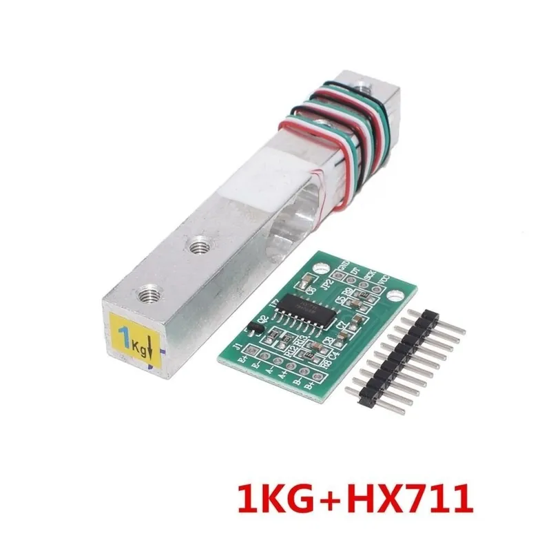 Nézd meg most Hx711 És 1kg - Új mérőcella 1 kg 5 kg 10 kg 20 kg HX711 AD modul súlyérzékelő elektronikus mérleg alumínium ötvözet
